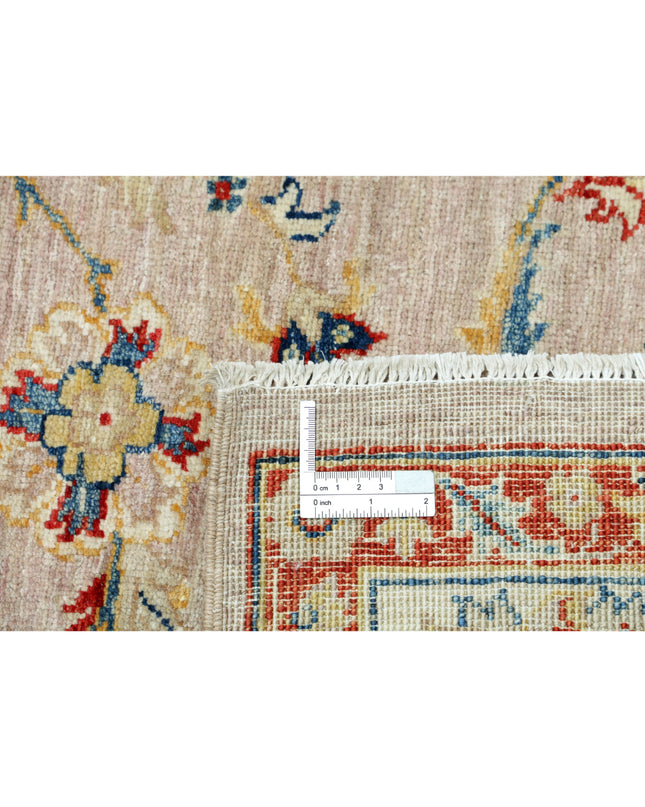 Ziegler 6' 7" X 9' 6" Hand Knotted Wool Rug 6' 7" X 9' 6" (201 X 290) / Grey / Wool