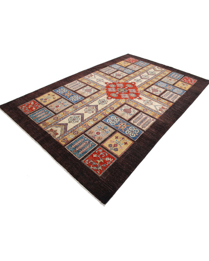 Ziegler 6' 6" X 9' 10" Hand Knotted Wool Rug 6' 6" X 9' 10" (198 X 300) / Multi / Wool