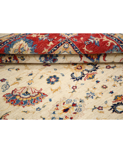 Ziegler 5' 8" X 8' 0" Hand Knotted Wool Rug 5' 8" X 8' 0" (173 X 244) / Ivory / Wool