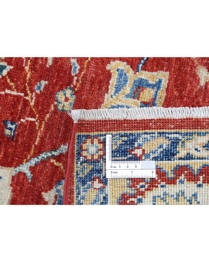 Ziegler 5' 11" X 7' 11" Hand Knotted Wool Rug 5' 11" X 7' 11" (180 X 241) / Red / Wool