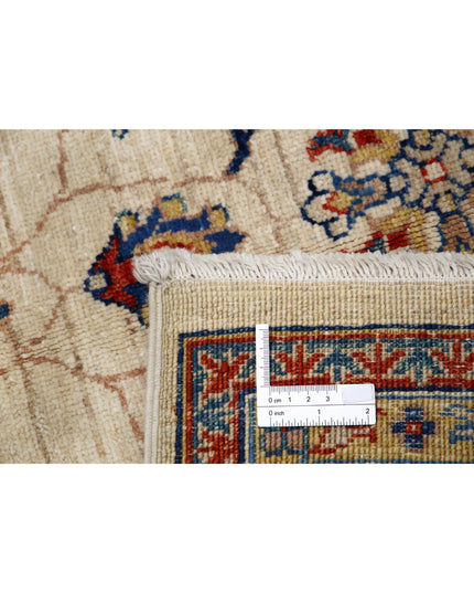 Ziegler 5' 5" X 7' 5" Hand Knotted Wool Rug 5' 5" X 7' 5" (165 X 226) / Ivory / Wool