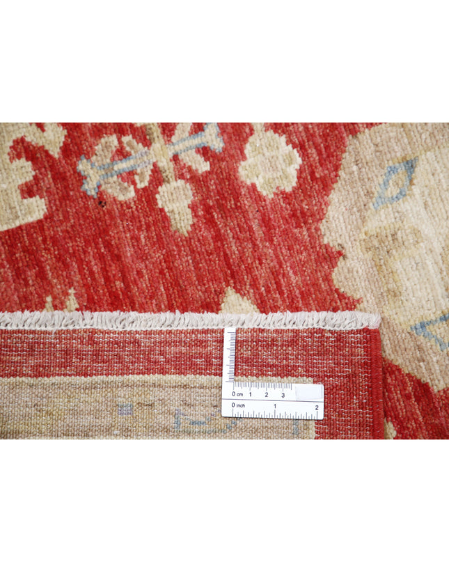 Ziegler 5' 7" X 8' 5" Hand Knotted Wool Rug 5' 7" X 8' 5" (170 X 257) / Red / Wool