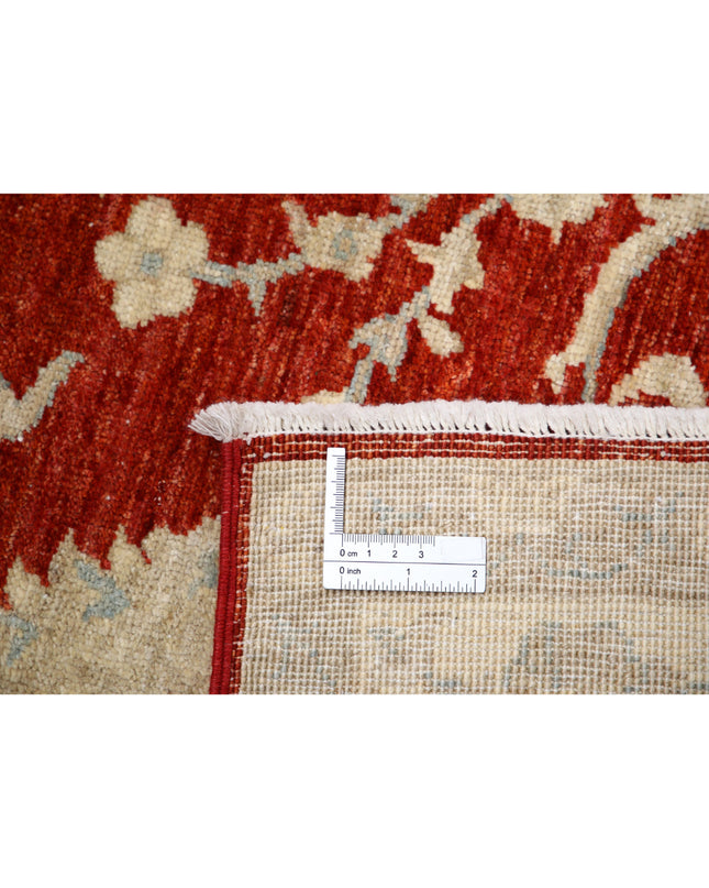 Ziegler 5' 7" X 7' 9" Hand Knotted Wool Rug 5' 7" X 7' 9" (170 X 236) / Red / Wool