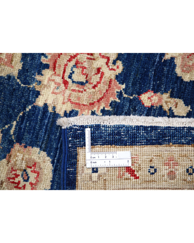 Ziegler 5' 7" X 8' 3" Hand Knotted Wool Rug 5' 7" X 8' 3" (170 X 251) / Blue / Wool