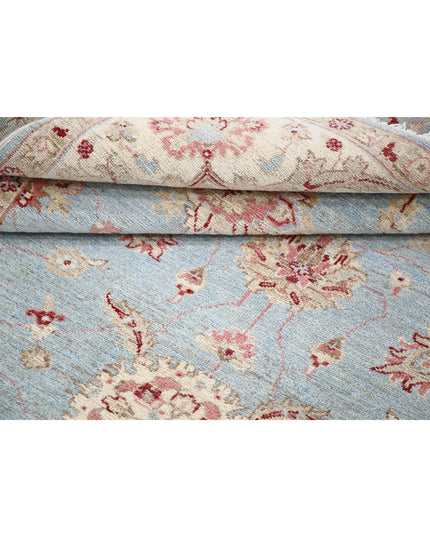 Ziegler 5' 7" X 7' 11" Hand Knotted Wool Rug 5' 7" X 7' 11" (170 X 241) / Blue / Wool