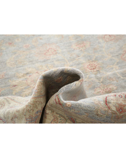 Ziegler 5' 8" X 7' 4" Hand Knotted Wool Rug 5' 8" X 7' 4" (173 X 223) / Grey / Wool