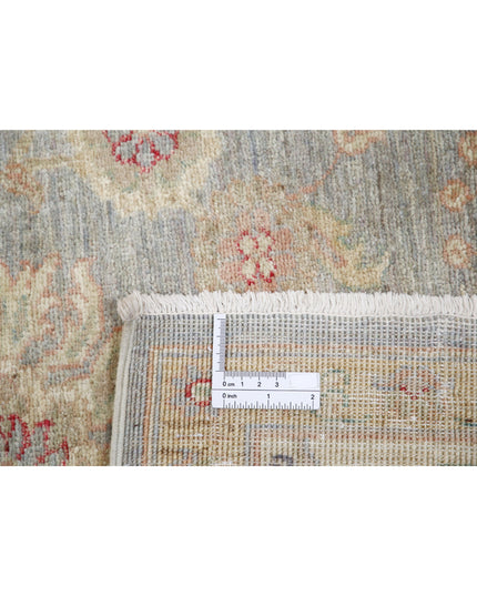 Ziegler 5' 8" X 7' 4" Hand Knotted Wool Rug 5' 8" X 7' 4" (173 X 223) / Grey / Wool