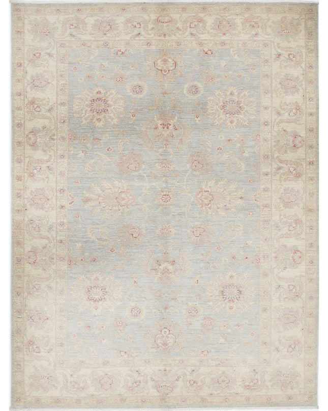 Ziegler 5' 8" X 7' 4" Hand Knotted Wool Rug 5' 8" X 7' 4" (173 X 223) / Grey / Wool