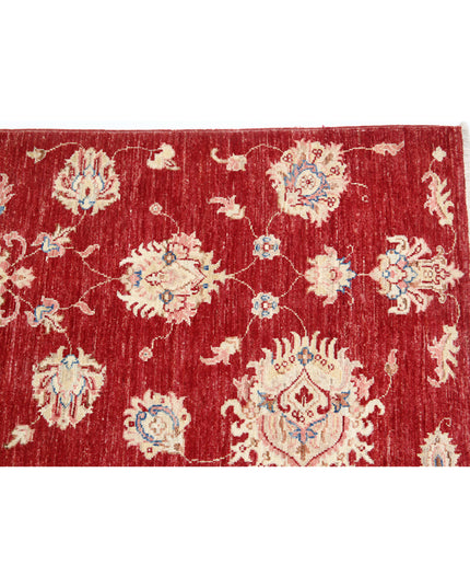 Ziegler 5' 7" X 7' 9" Hand Knotted Wool Rug 5' 7" X 7' 9" (170 X 236) / Red / Wool