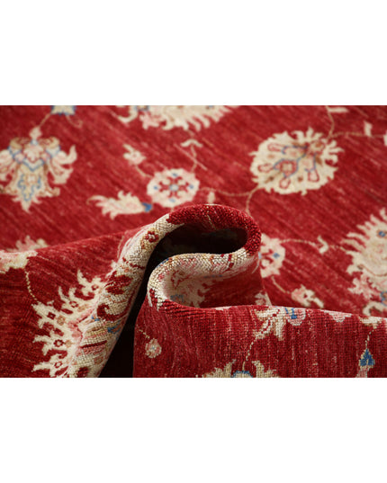 Ziegler 5' 7" X 7' 9" Hand Knotted Wool Rug 5' 7" X 7' 9" (170 X 236) / Red / Wool