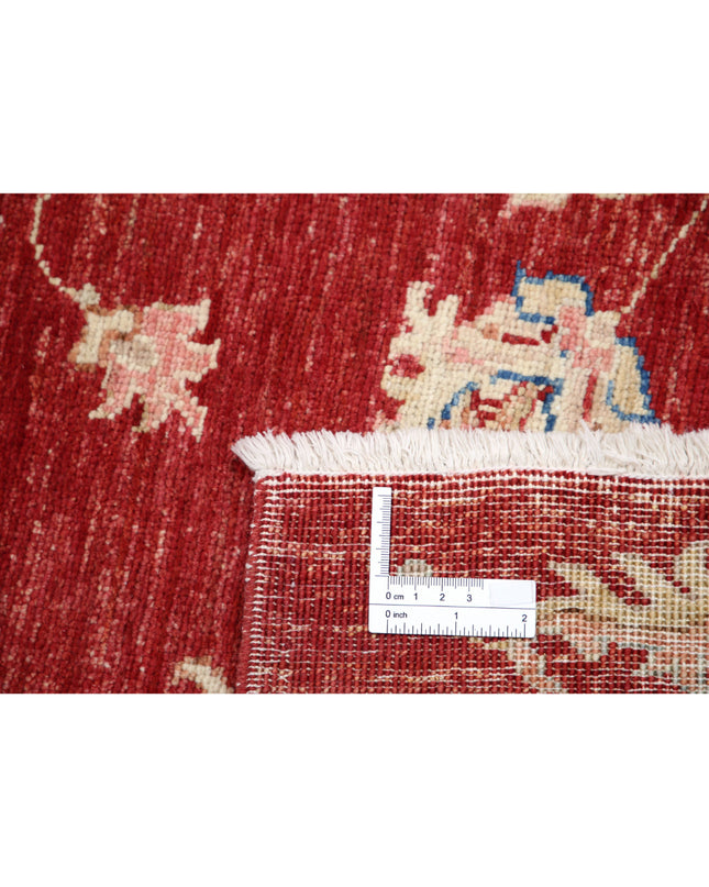 Ziegler 5' 7" X 7' 9" Hand Knotted Wool Rug 5' 7" X 7' 9" (170 X 236) / Red / Wool