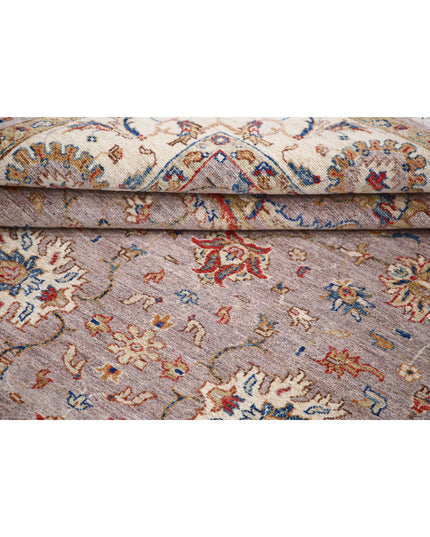 Ziegler 5' 6" X 7' 6" Hand Knotted Wool Rug 5' 6" X 7' 6" (168 X 229) / Grey / Wool