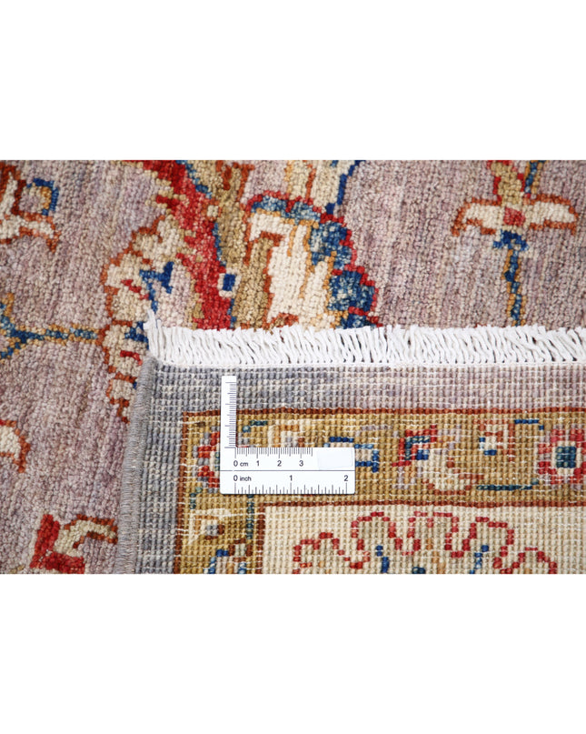 Ziegler 5' 6" X 7' 6" Hand Knotted Wool Rug 5' 6" X 7' 6" (168 X 229) / Grey / Wool