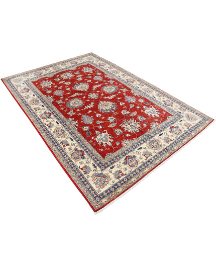 Ziegler 5' 8" X 7' 9" Hand Knotted Wool Rug 5' 8" X 7' 9" (173 X 236) / Red / Wool