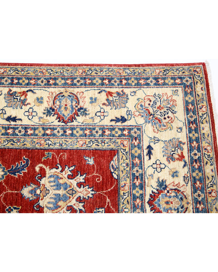 Ziegler 5' 8" X 7' 9" Hand Knotted Wool Rug 5' 8" X 7' 9" (173 X 236) / Red / Wool