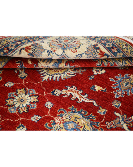 Ziegler 5' 8" X 7' 9" Hand Knotted Wool Rug 5' 8" X 7' 9" (173 X 236) / Red / Wool