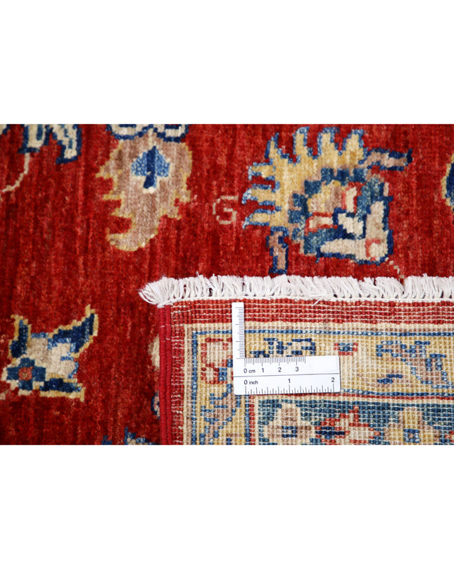 Ziegler 5' 8" X 7' 9" Hand Knotted Wool Rug 5' 8" X 7' 9" (173 X 236) / Red / Wool