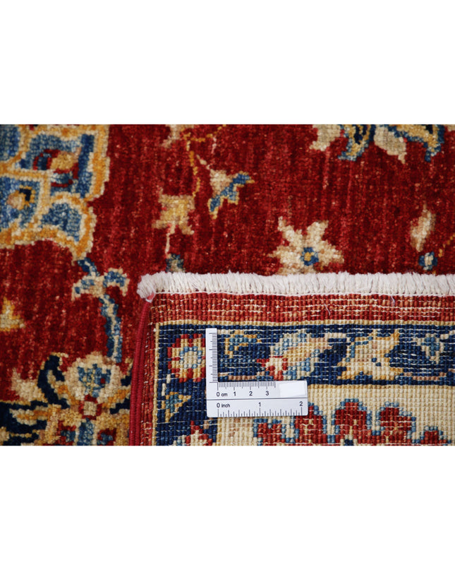 Ziegler 5' 6" X 8' 3" Hand Knotted Wool Rug 5' 6" X 8' 3" (168 X 251) / Red / Wool