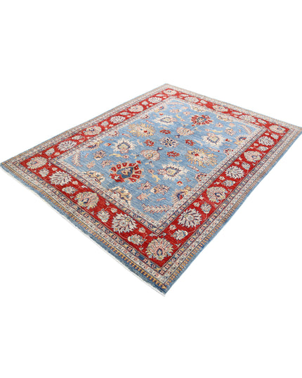 Ziegler 5' 7" X 7' 4" Hand Knotted Wool Rug 5' 7" X 7' 4" (170 X 223) / Blue / Wool