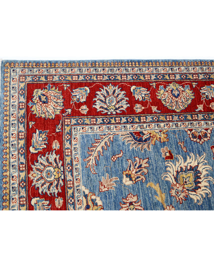 Ziegler 5' 7" X 7' 4" Hand Knotted Wool Rug 5' 7" X 7' 4" (170 X 223) / Blue / Wool