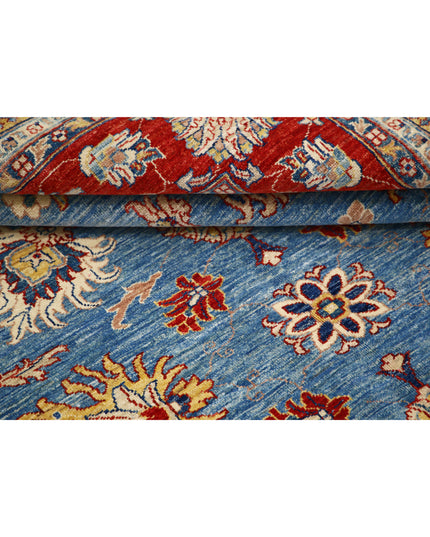 Ziegler 5' 7" X 7' 4" Hand Knotted Wool Rug 5' 7" X 7' 4" (170 X 223) / Blue / Wool