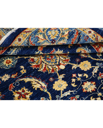 Ziegler 5' 9" X 7' 8" Hand Knotted Wool Rug 5' 9" X 7' 8" (175 X 234) / Blue / Wool