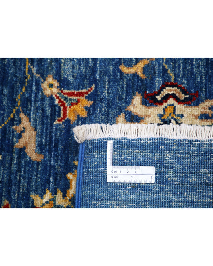 Ziegler 5' 7" X 8' 2" Hand Knotted Wool Rug 5' 7" X 8' 2" (170 X 249) / Blue / Wool