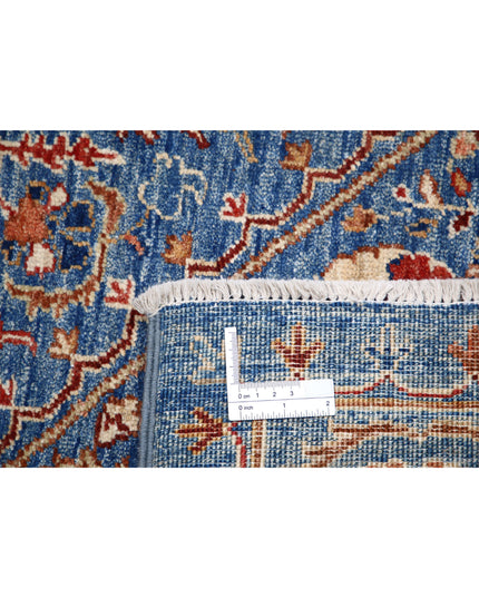 Ziegler 5' 8" X 7' 10" Hand Knotted Wool Rug 5' 8" X 7' 10" (173 X 239) / Blue / Wool