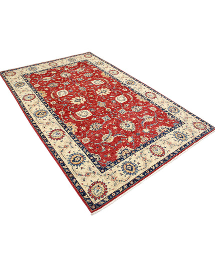 Ziegler 5' 7" X 8' 6" Hand Knotted Wool Rug 5' 7" X 8' 6" (170 X 259) / Red / Wool