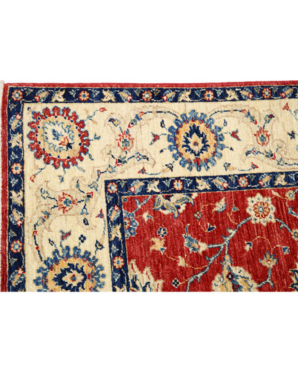 Ziegler 5' 7" X 8' 6" Hand Knotted Wool Rug 5' 7" X 8' 6" (170 X 259) / Red / Wool