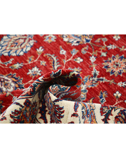 Ziegler 5' 7" X 7' 10" Hand Knotted Wool Rug 5' 7" X 7' 10" (170 X 239) / Red / Wool