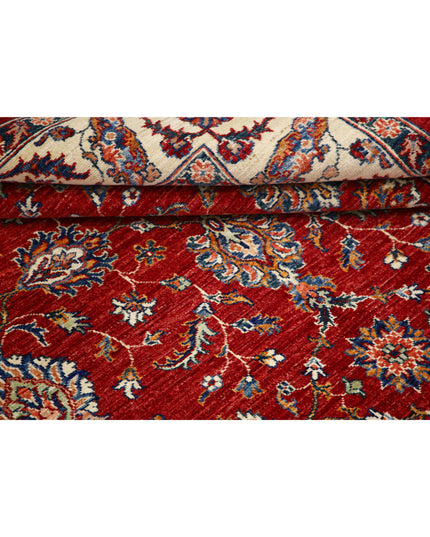 Ziegler 5' 7" X 7' 10" Hand Knotted Wool Rug 5' 7" X 7' 10" (170 X 239) / Red / Wool