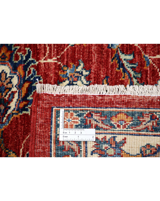 Ziegler 5' 7" X 7' 10" Hand Knotted Wool Rug 5' 7" X 7' 10" (170 X 239) / Red / Wool
