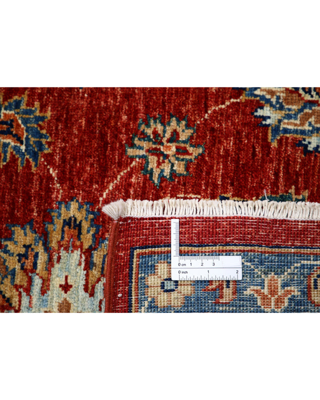 Ziegler 5' 7" X 7' 10" Hand Knotted Wool Rug 5' 7" X 7' 10" (170 X 239) / Red / Wool