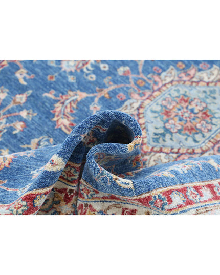 Ziegler 5' 8" X 7' 11" Hand Knotted Wool Rug 5' 8" X 7' 11" (173 X 241) / Blue / Wool