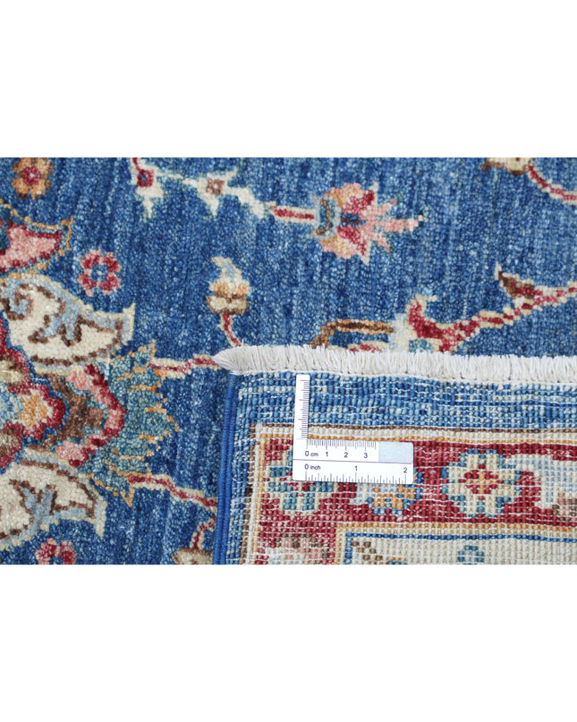 Ziegler 5' 8" X 7' 11" Hand Knotted Wool Rug 5' 8" X 7' 11" (173 X 241) / Blue / Wool