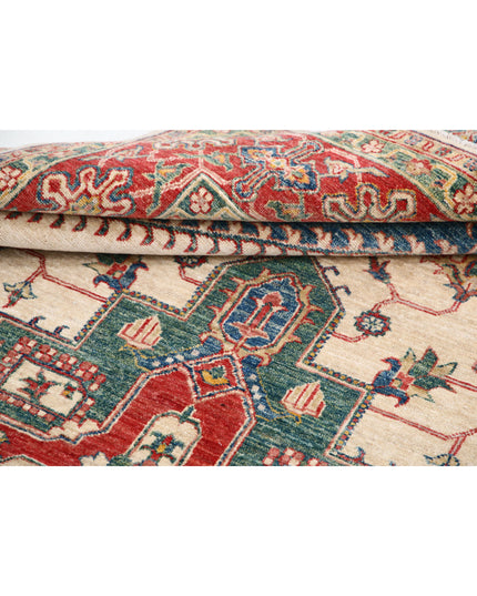 Ziegler 5' 7" X 8' 7" Hand Knotted Wool Rug 5' 7" X 8' 7" (170 X 262) / Ivory / Wool