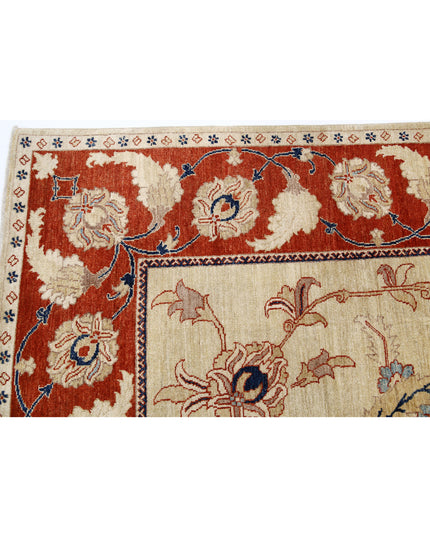 Ziegler 9' 0" X 11' 8" Hand Knotted Wool Rug 9' 0" X 11' 8" (274 X 356) / Gold / Wool