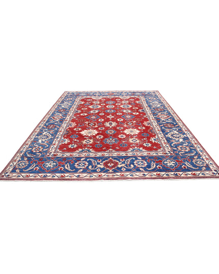 Ziegler 8' 10" X 11' 7" Hand Knotted Wool Rug 8' 10" X 11' 7" (269 X 353) / Red / Wool