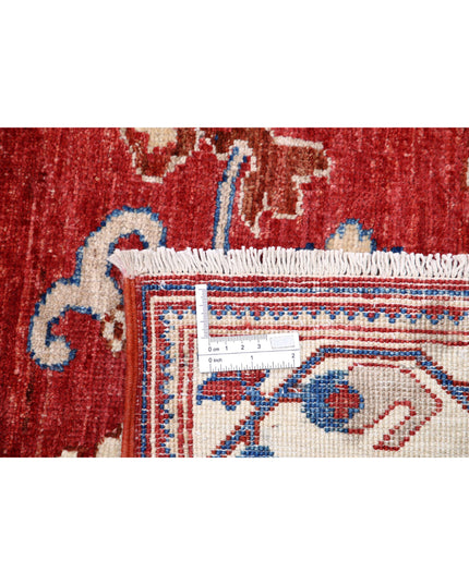 Ziegler 8' 10" X 11' 7" Hand Knotted Wool Rug 8' 10" X 11' 7" (269 X 353) / Red / Wool