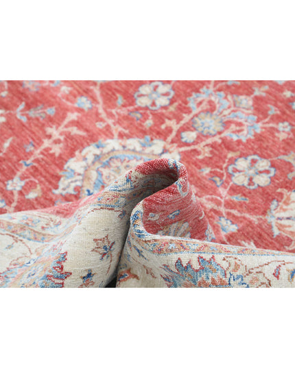 Ziegler 8' 2" X 10' 0" Hand Knotted Wool Rug 8' 2" X 10' 0" (249 X 305) / Red / Wool