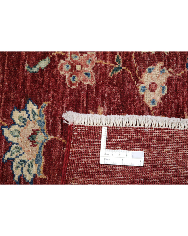 Ziegler 8' 1" X 9' 6" Hand Knotted Wool Rug 8' 1" X 9' 6" (246 X 290) / Red / Wool