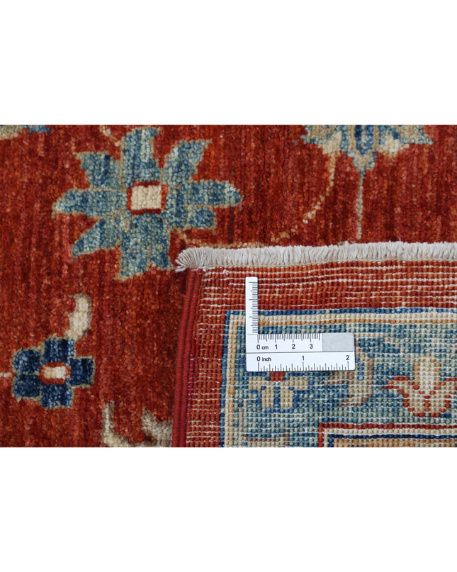 Ziegler 8' 4" X 9' 9" Hand Knotted Wool Rug 8' 4" X 9' 9" (254 X 297) / Red / Wool
