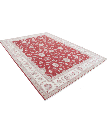 Ziegler 8' 2" X 10' 11" Hand Knotted Wool Rug 8' 2" X 10' 11" (249 X 333) / Red / Wool