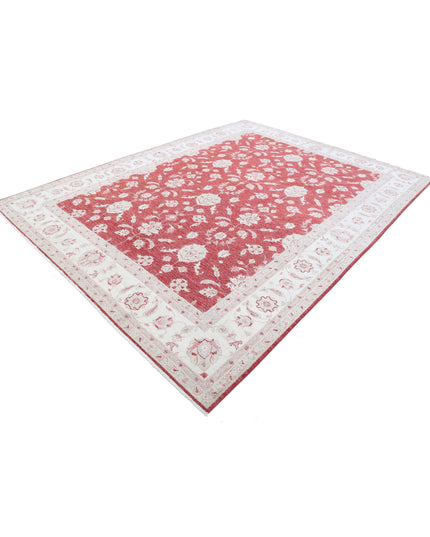 Ziegler 8' 2" X 10' 11" Hand Knotted Wool Rug 8' 2" X 10' 11" (249 X 333) / Red / Wool