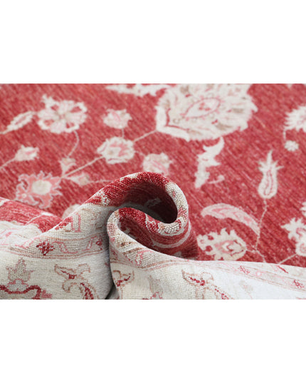 Ziegler 8' 2" X 10' 11" Hand Knotted Wool Rug 8' 2" X 10' 11" (249 X 333) / Red / Wool