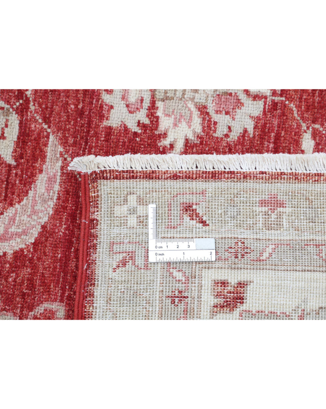 Ziegler 8' 2" X 10' 11" Hand Knotted Wool Rug 8' 2" X 10' 11" (249 X 333) / Red / Wool