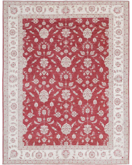 Ziegler 8' 2" X 10' 11" Hand Knotted Wool Rug 8' 2" X 10' 11" (249 X 333) / Red / Wool