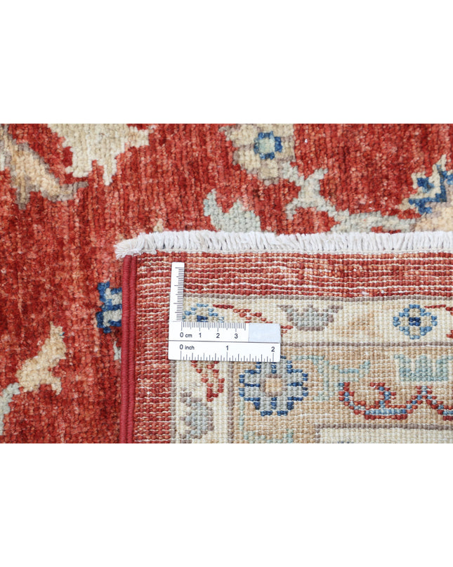 Ziegler 8' 1" X 9' 9" Hand Knotted Wool Rug 8' 1" X 9' 9" (246 X 297) / Red / Wool