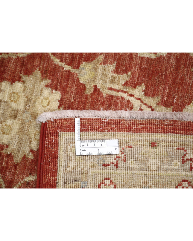Ziegler 8' 0" X 11' 1" Hand Knotted Wool Rug 8' 0" X 11' 1" (244 X 338) / Red / Wool